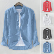 Load image into Gallery viewer, 2020 Summer Plus Size Men's Baggy Solid Cotton