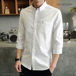 Men's Shirt Three Quarter Formal 2020
